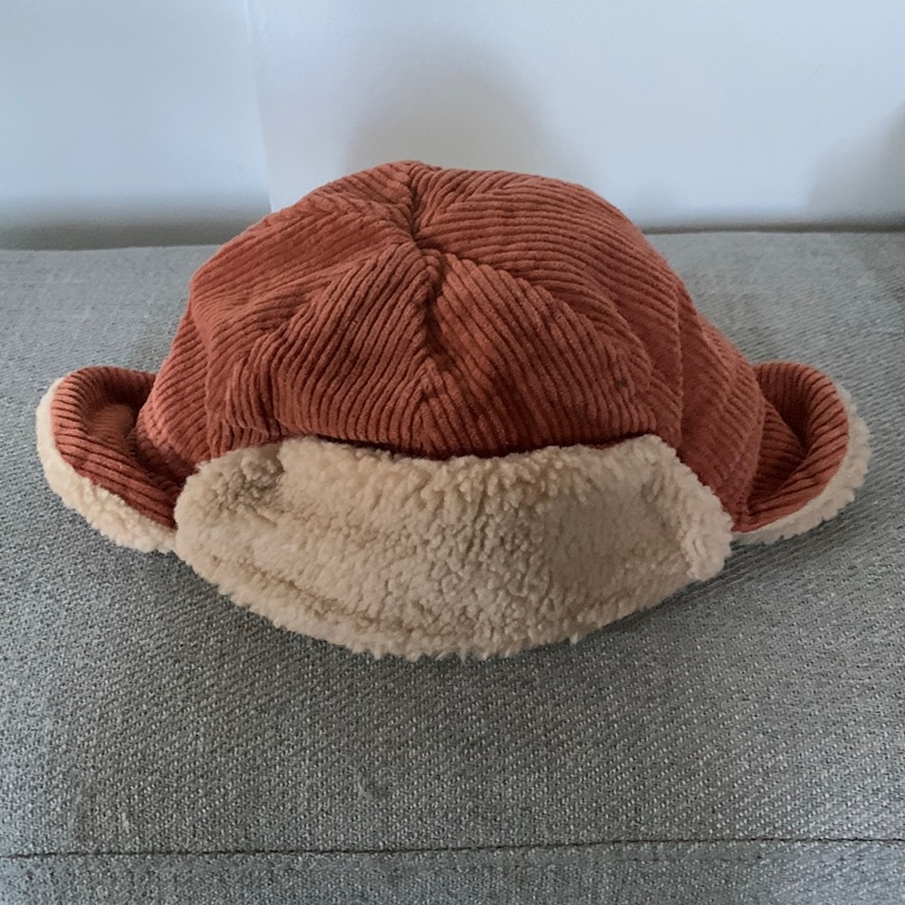 Corduroy boys aviator hat